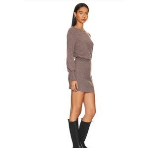 Reina Knit Dress in Dusty Mauve Stitches & Stripes Size XS